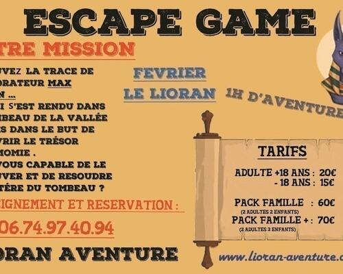 Escape Game - Lioran Aventure