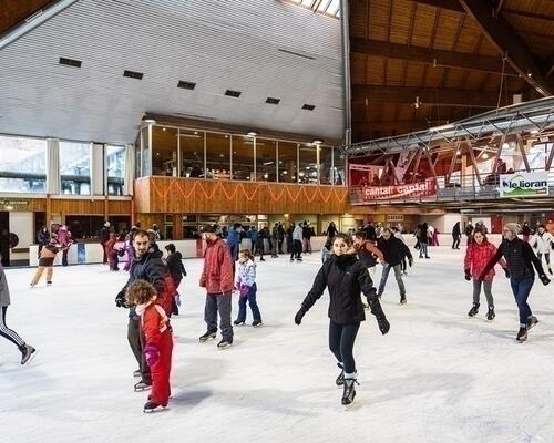 Ice rink of Le Lioran