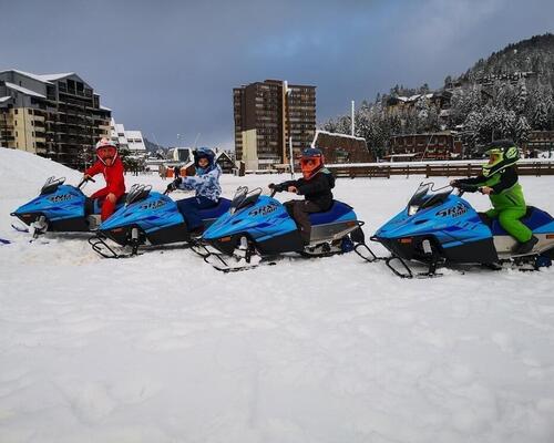 Electric snowmobiles for kids